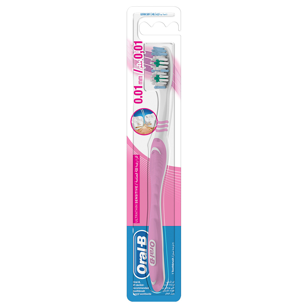 OralB Ultrathin Sensitive Extra Manual Toothbrush Assorted Buy at