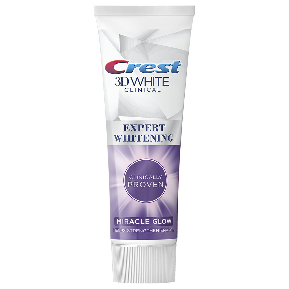 Buy Crest - Clinical Miracle Glow Advanced Whitening Toothpaste - 75ml ...