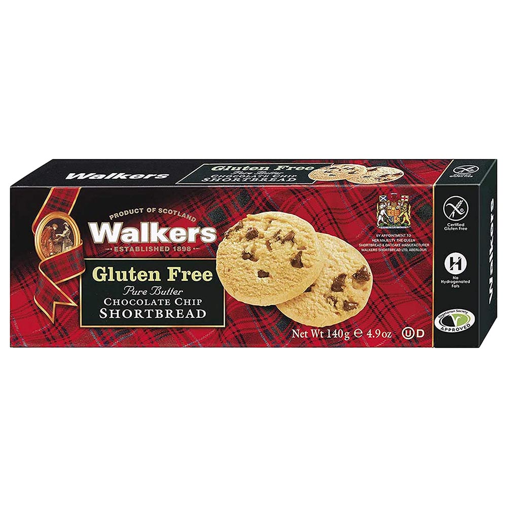 Walkers Gluten Free Chocolate Chip Shortbread 140g Buy at Best Price from Mumzworld