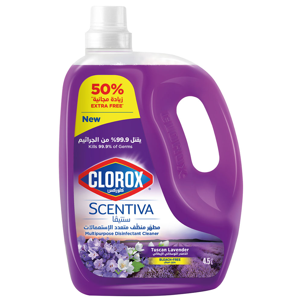 Clorox Scentiva Floor Cleaner 4.5L Tuscan Lavender