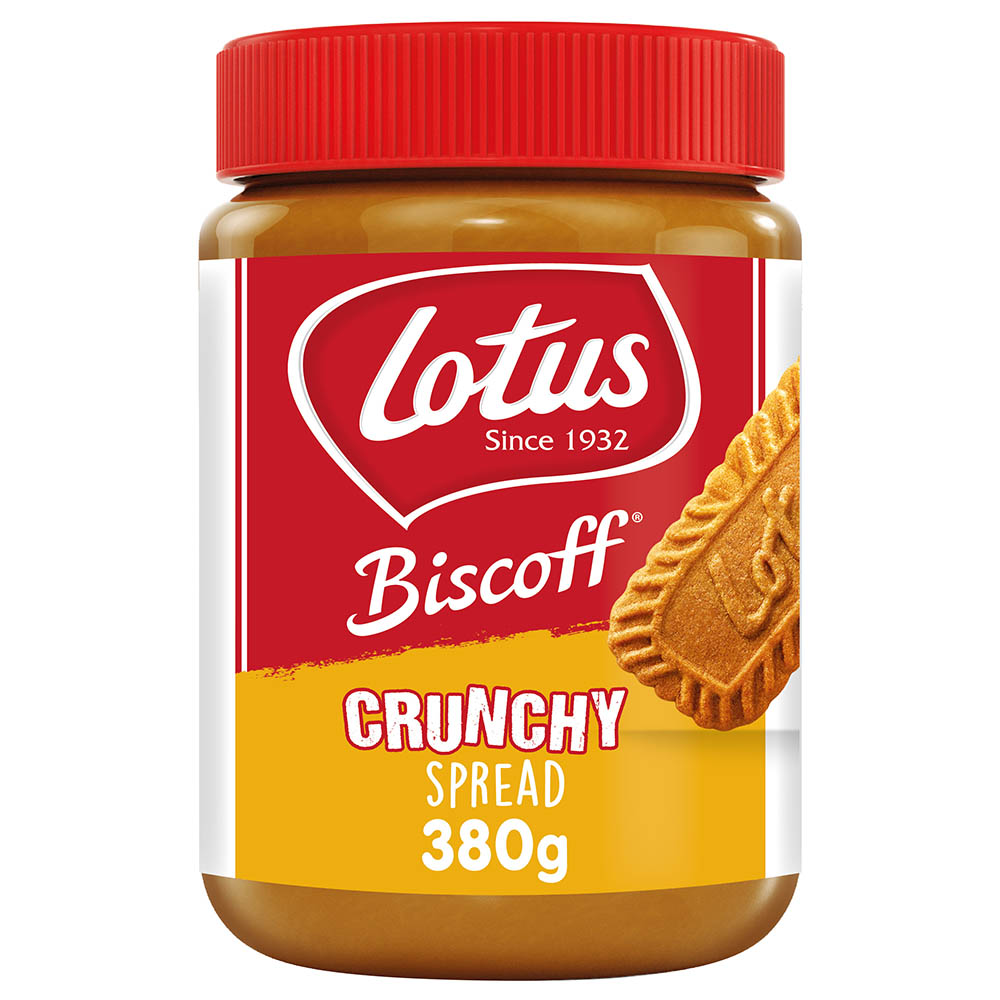 لوتس بيسكوف معجون الحلويات/زبدة اللوتس مقرمش 380غ