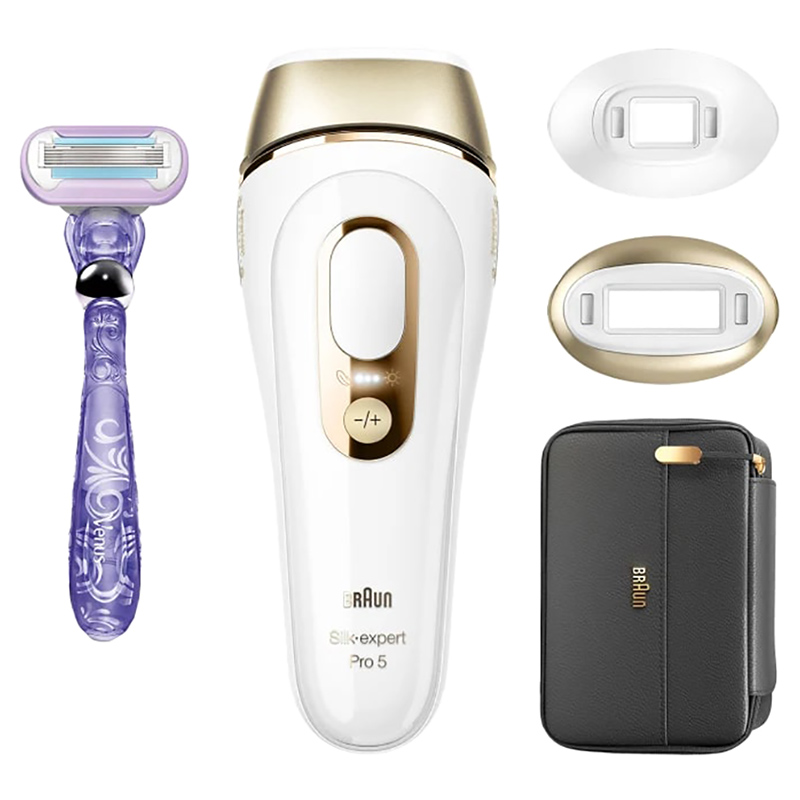 Buy Braun Silk Expert Pro 5 IPL With 3 Extras Hair Removal System 