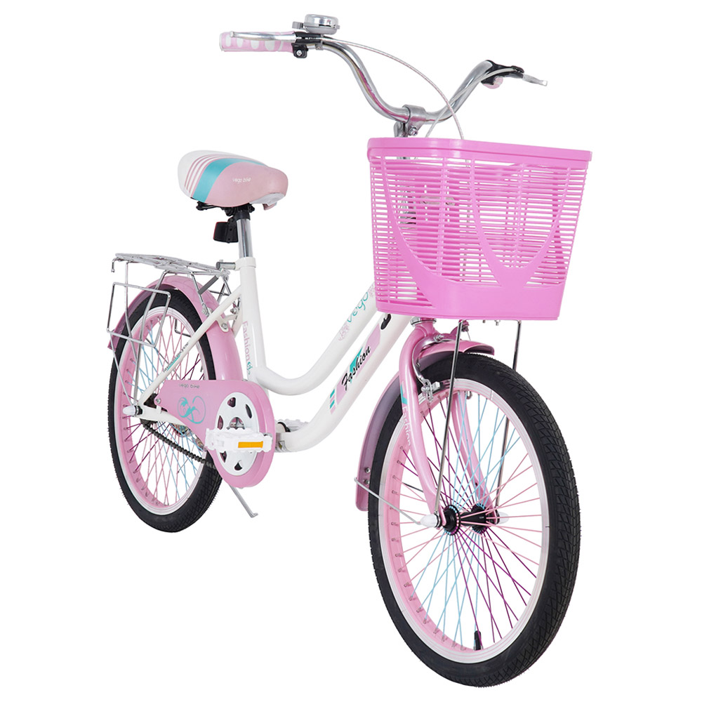 Buy Vego Fashion Kids Bicycle 20-inch White in UAE Mumzworld