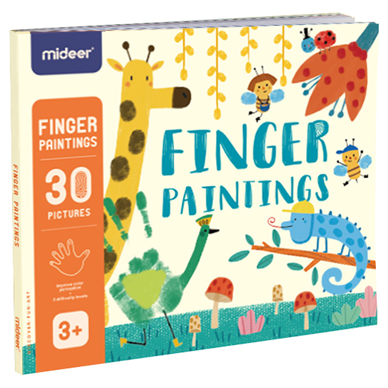 Mideer Finger Paint Art Book Buy at Best Price from Mumzworld