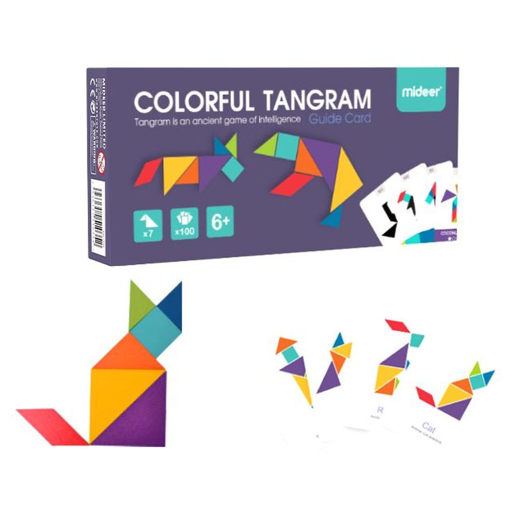 Buy Mideer - Colorful Tangram Game in UAE | Mumzworld