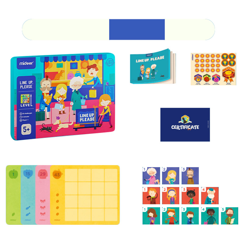 Buy Mideer - Line Up, Please Board Game in UAE | Mumzworld
