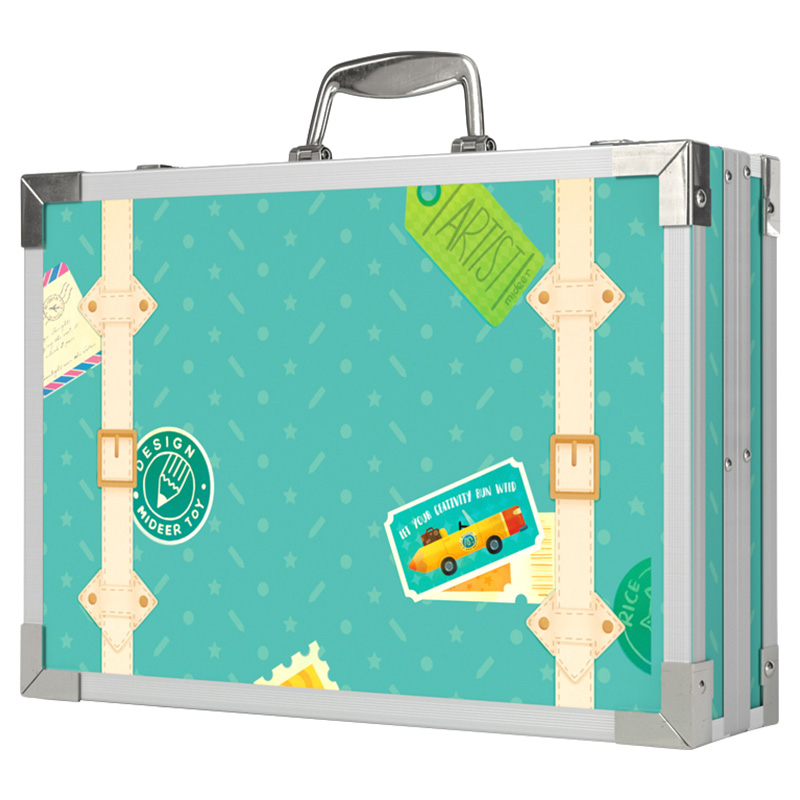 Mideer - Little Artist Suitcase Art Set - Green