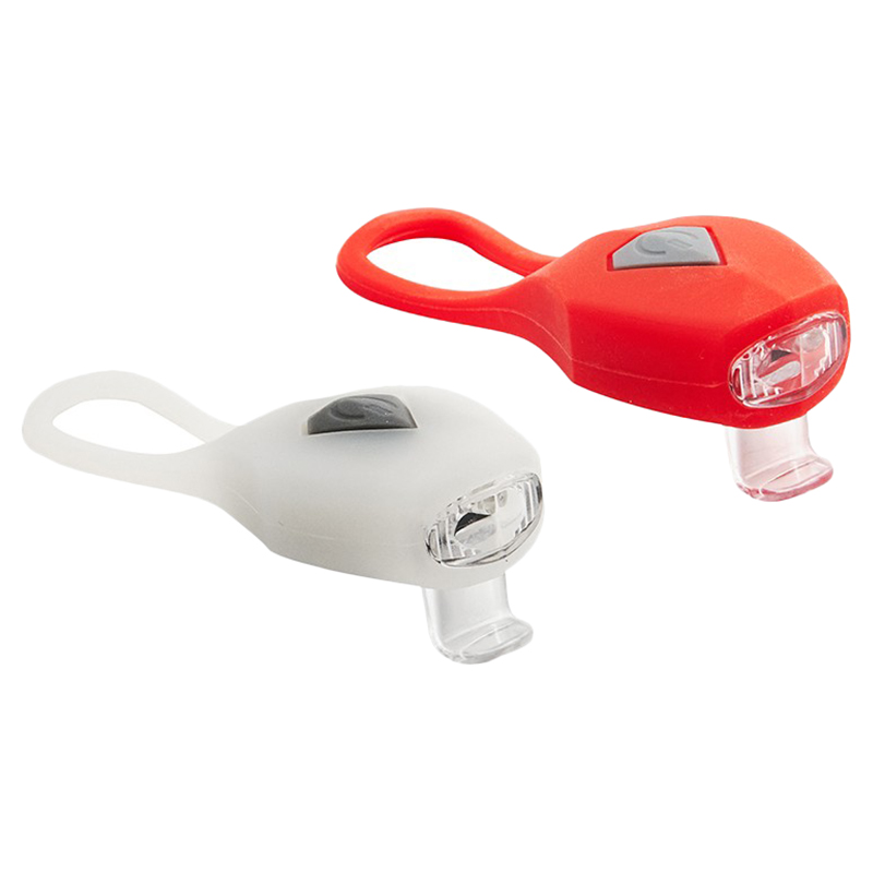 Buy Mogoo - White & Red Silicon LED Set - 8LM in UAE | Mumzworld