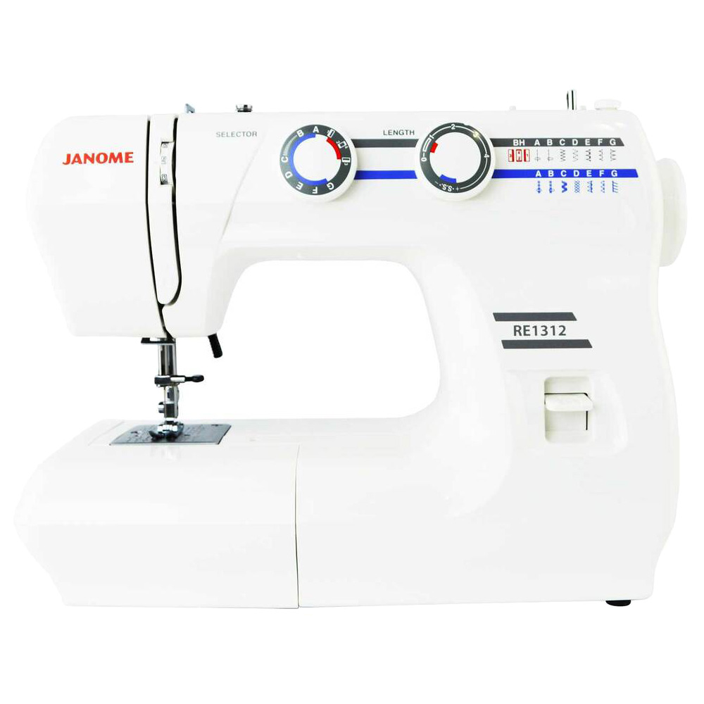 Janome RE1312 Sewing Machine 12 Stitches Buy at Best Price from