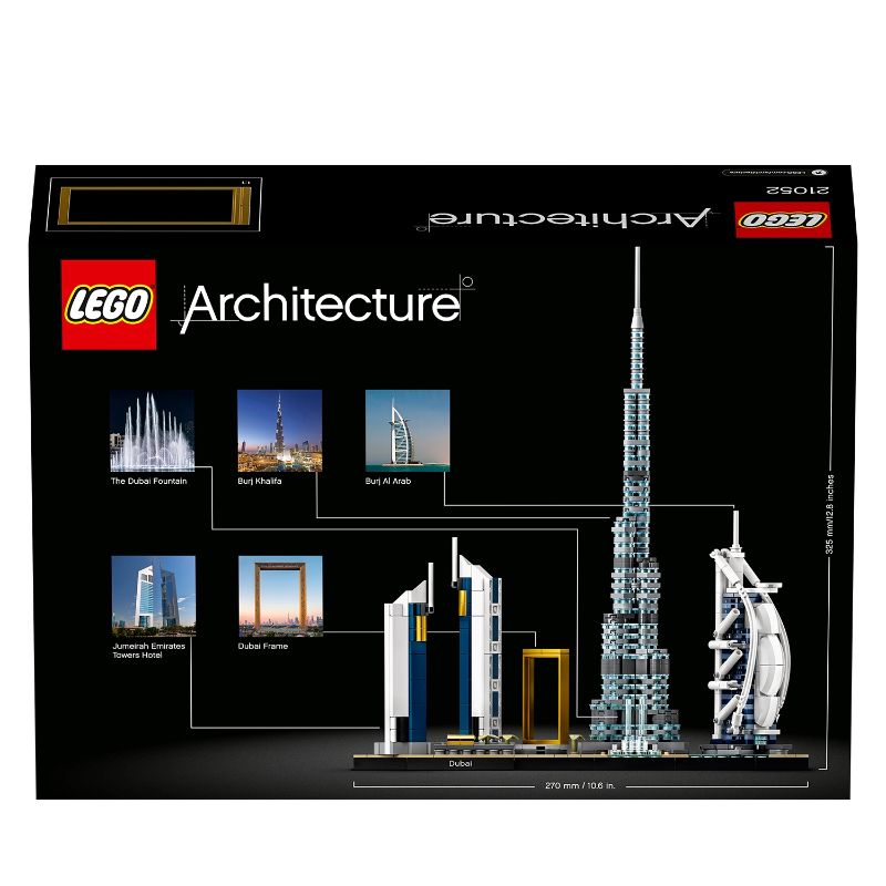 Buy Lego Architecture Skylines: Dubai Building Kit 740 Pcs in