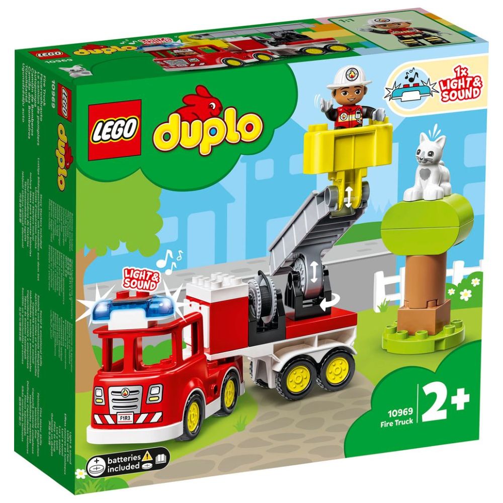 Lego Duplo Rescue Fire Truck Building Kit 21pcs