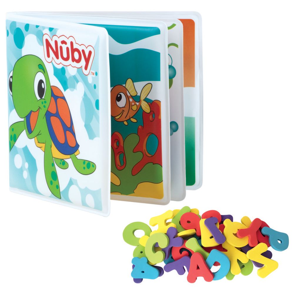 Nuby bath book sales