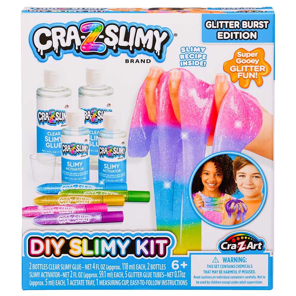 CraZArt Glitter Burst DIY Slimy Kit