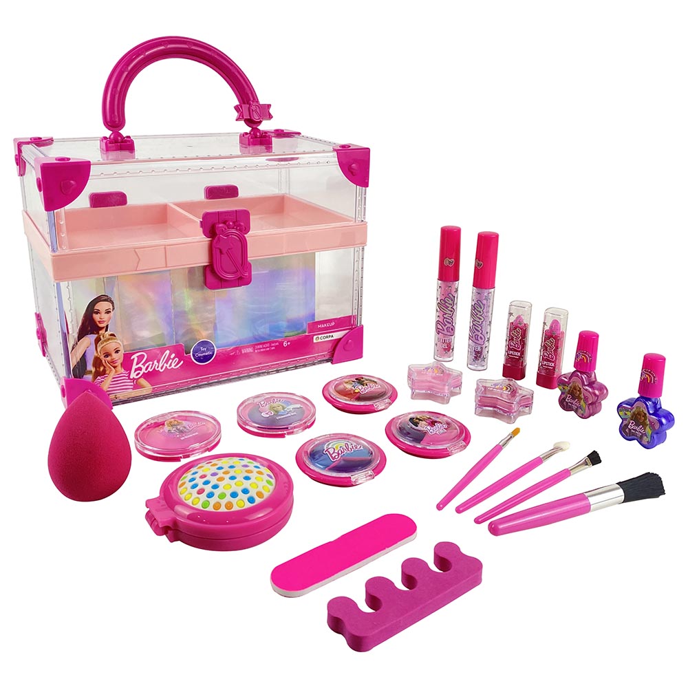 Barbie makeup sales cosmetic set