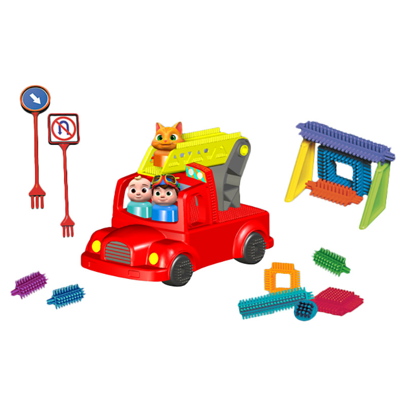 Fire store truck blocks