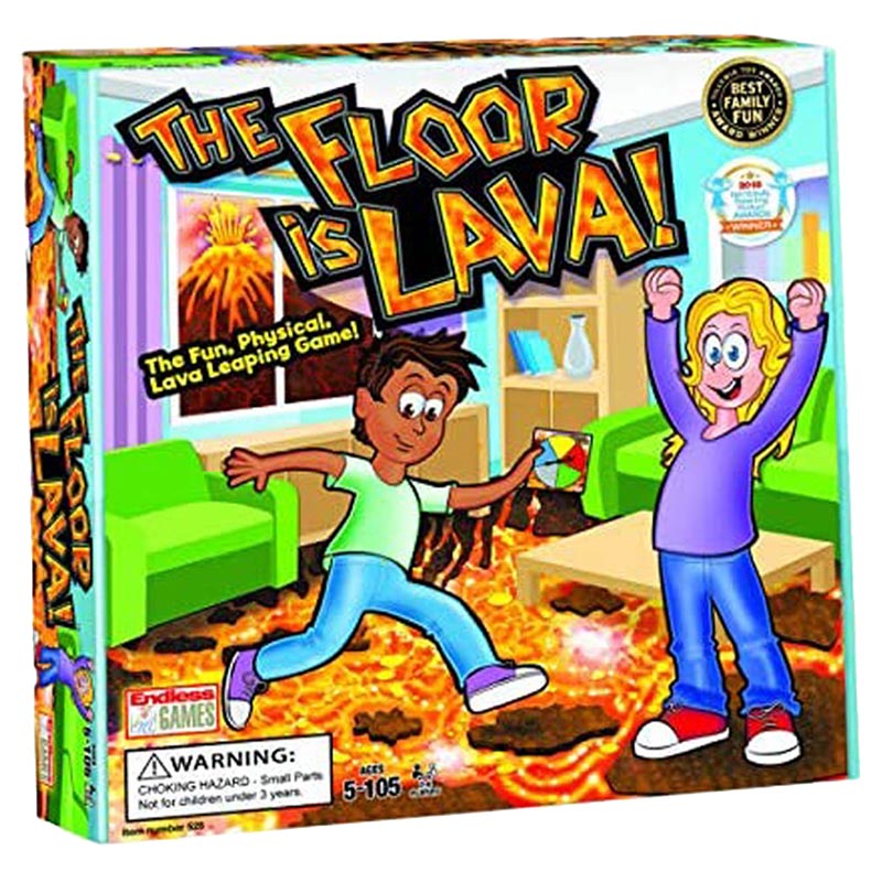 Goliath Games The Floor Is Lava! Interactive Board Game Buy at Best