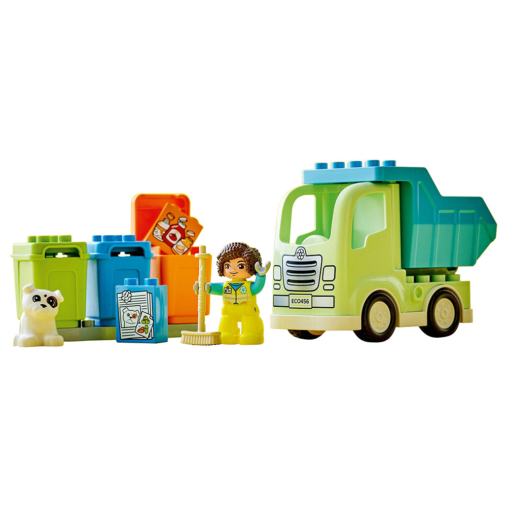 Lego duplo sales recycling truck