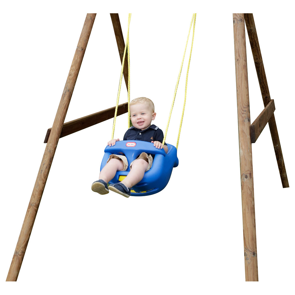 Buy Little Tikes High Back Toddler Swing Blue in Oman Mumzworld