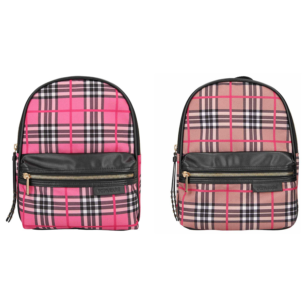 Buy Topmodel - Checked Backpack - Assorted 1pc in UAE | Mumzworld