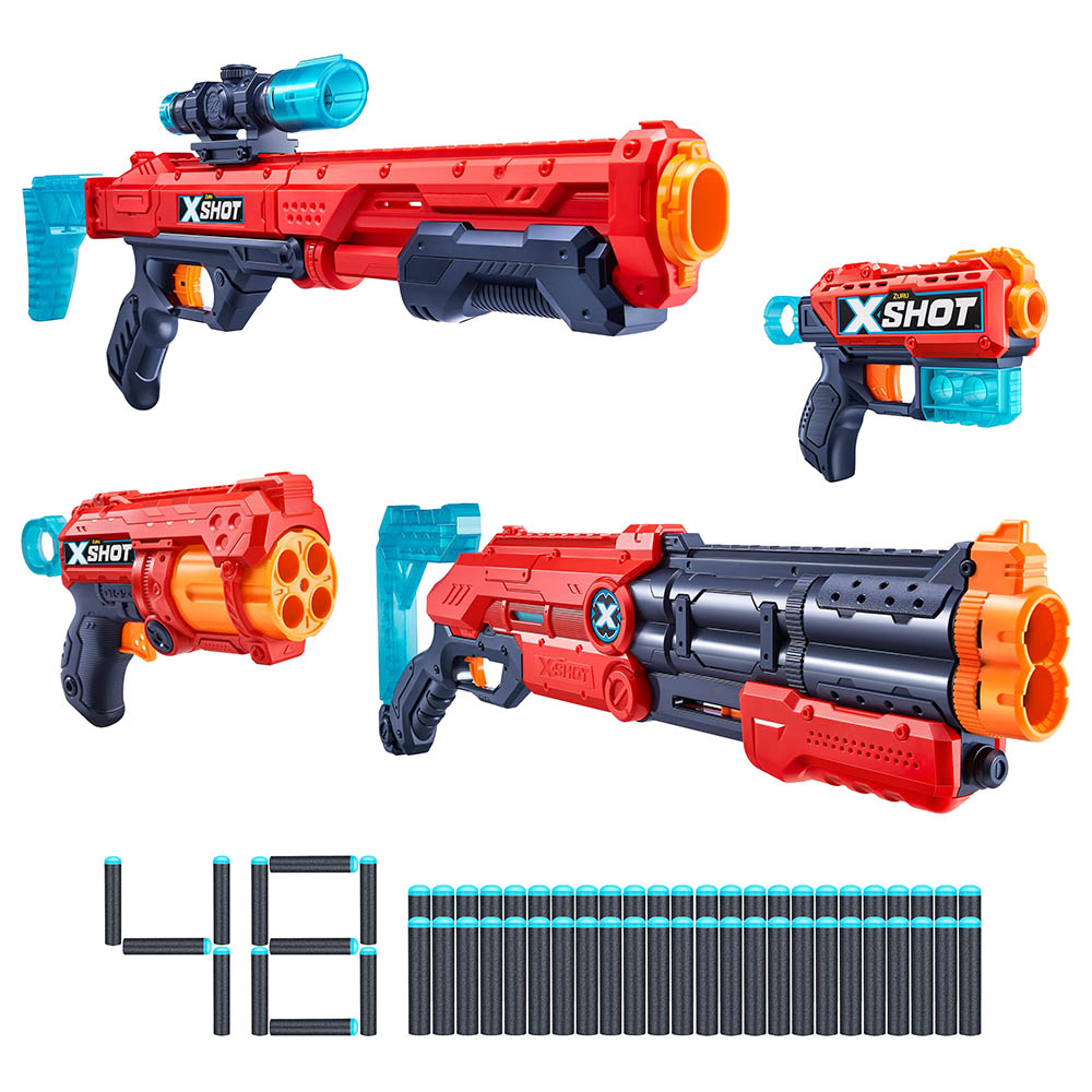 Buy X Shot - Ultimate Shootout Pack, 48 Foam Darts in Oman | Mumzworld