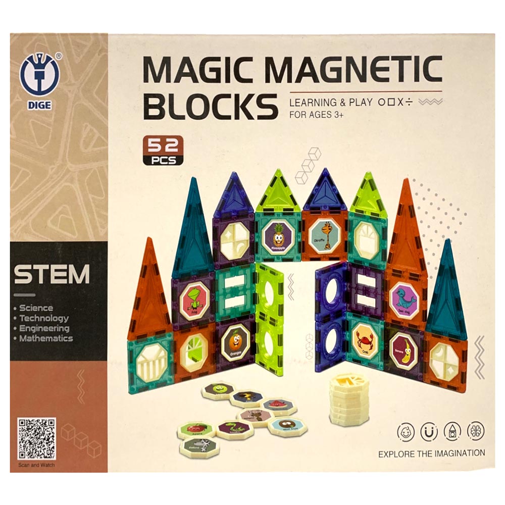 Magic magnetic blocks store