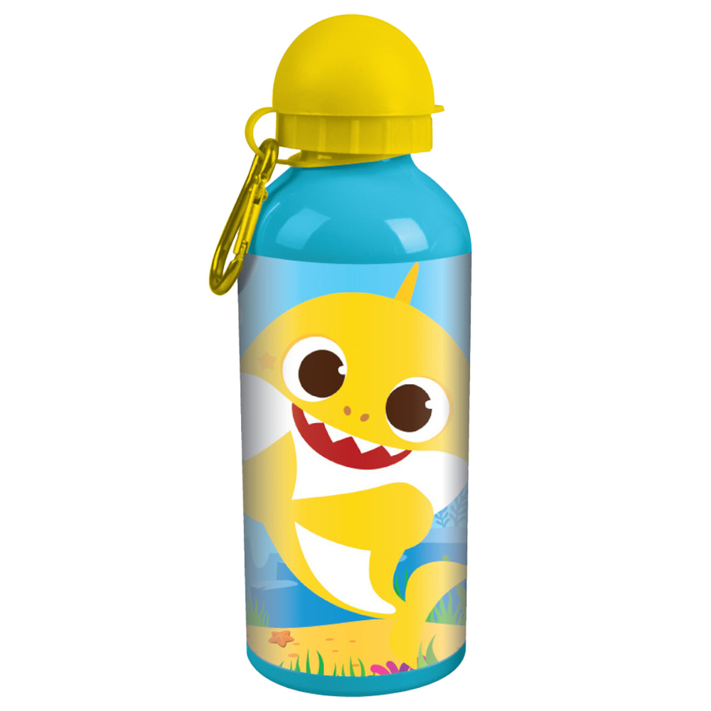 Rainbow Max - Baby Shark Aluminum Water Bottle 600ml - Yellow