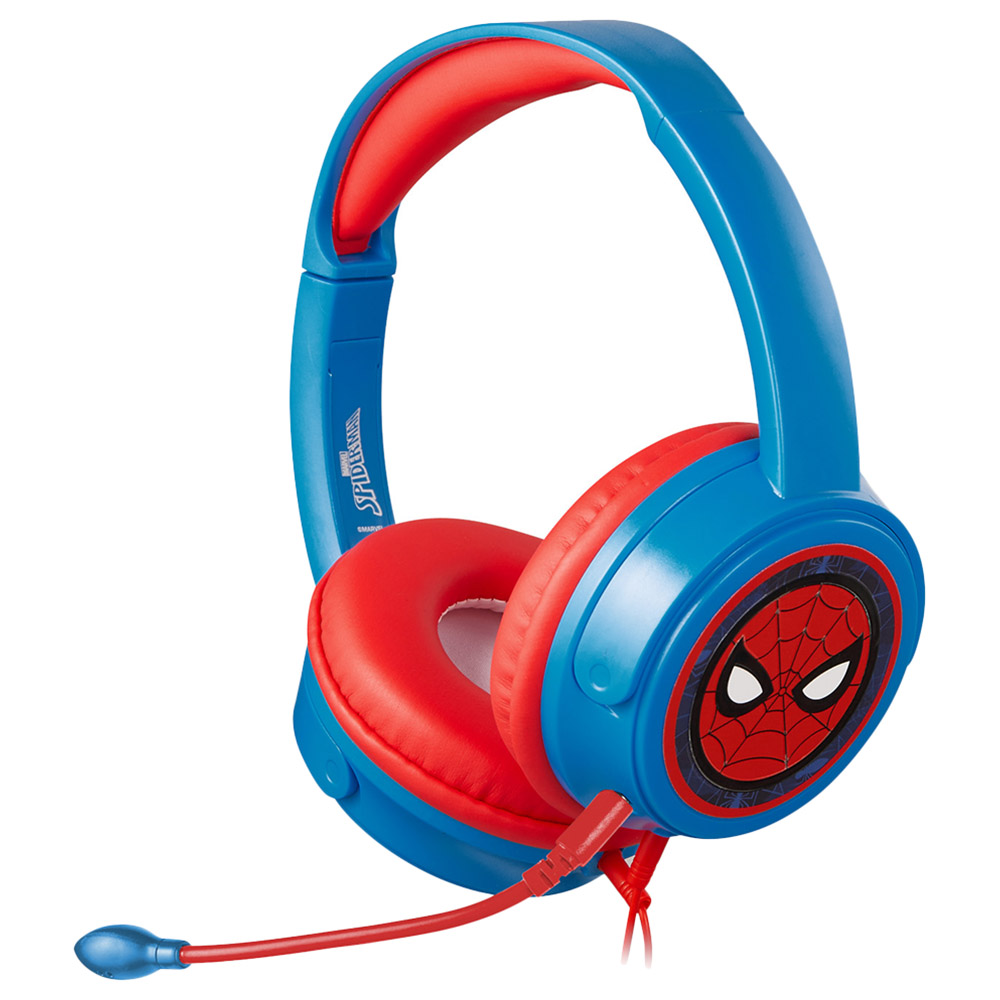 Volkano Marvel Spiderman Stereo Headphones w/ Padded Ear Cups