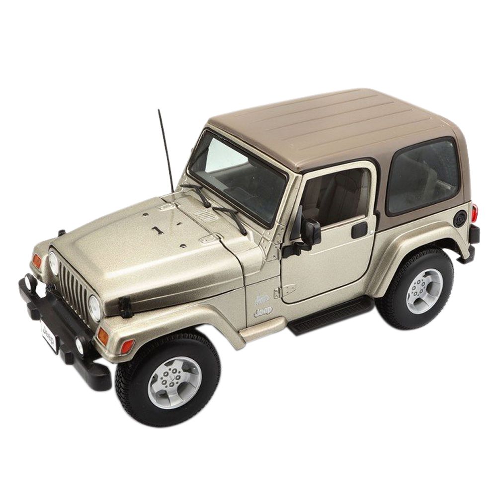 Buy Bburago - 1:18 Jeep Wrangler Sahara - Grey in UAE