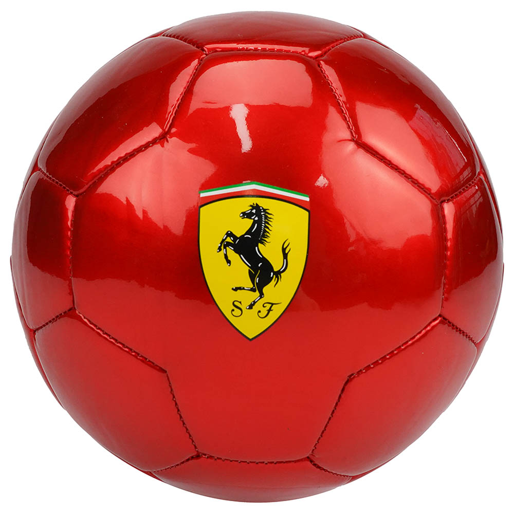 Mesuca - Ferrari Metallic Soccer Ball - Red