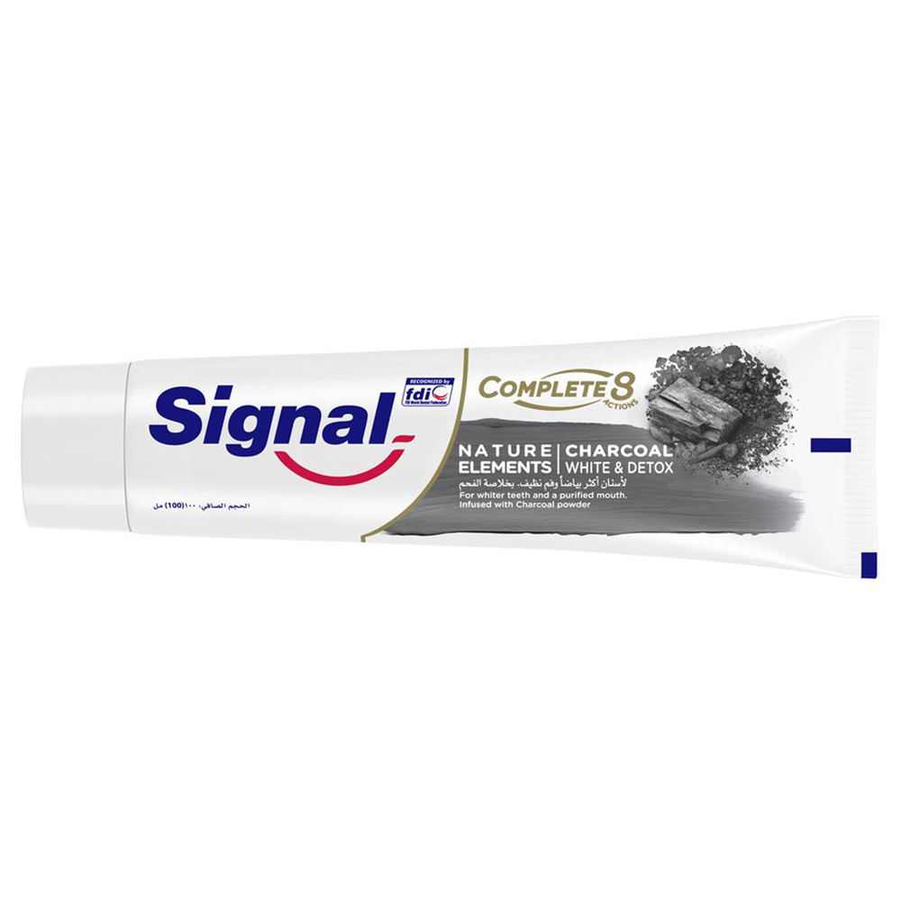 Signal Charcoal Toothpaste White & Detox 100ml Buy at Best Price