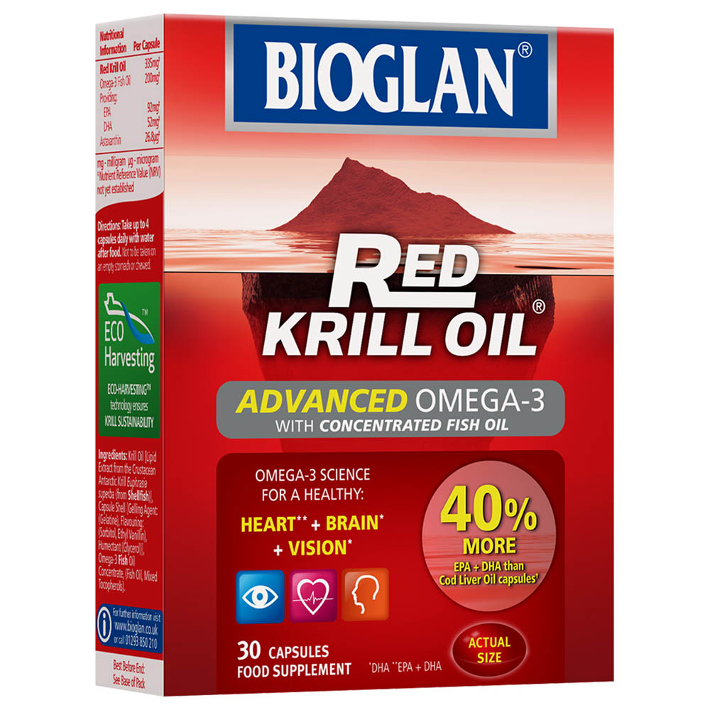 Bioglan Red Krill Oil 30 Caps Buy at Best Price from Mumzworld
