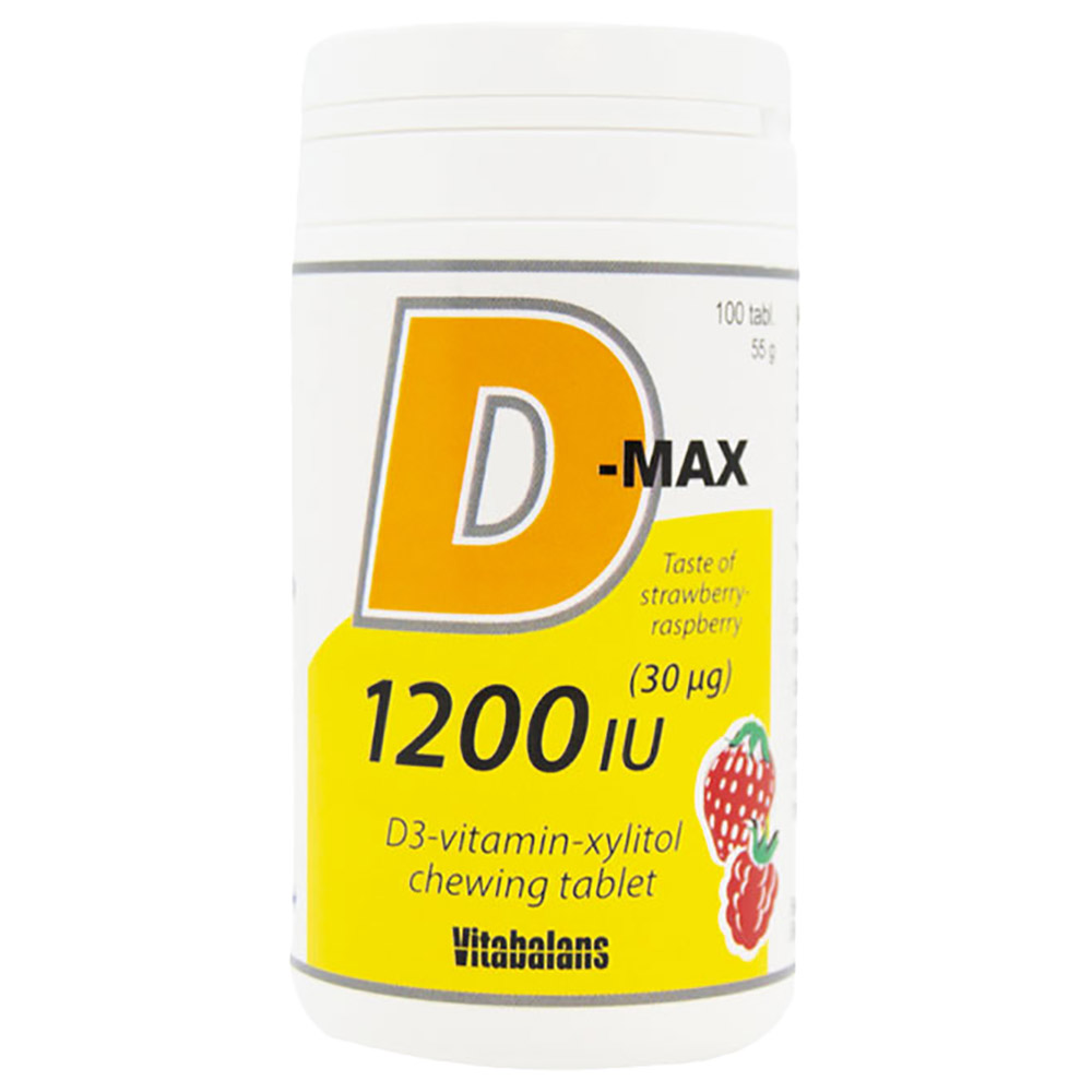 VITABALANS DMax Vitamin D3 1200 IU 100 Tablets Buy at Best Price