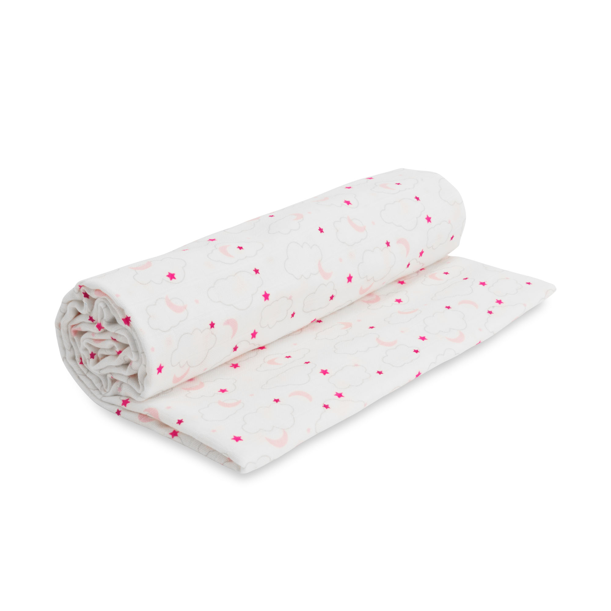 Under the Nile Muslin Swaddle Starry Night Pink Buy at Best Price