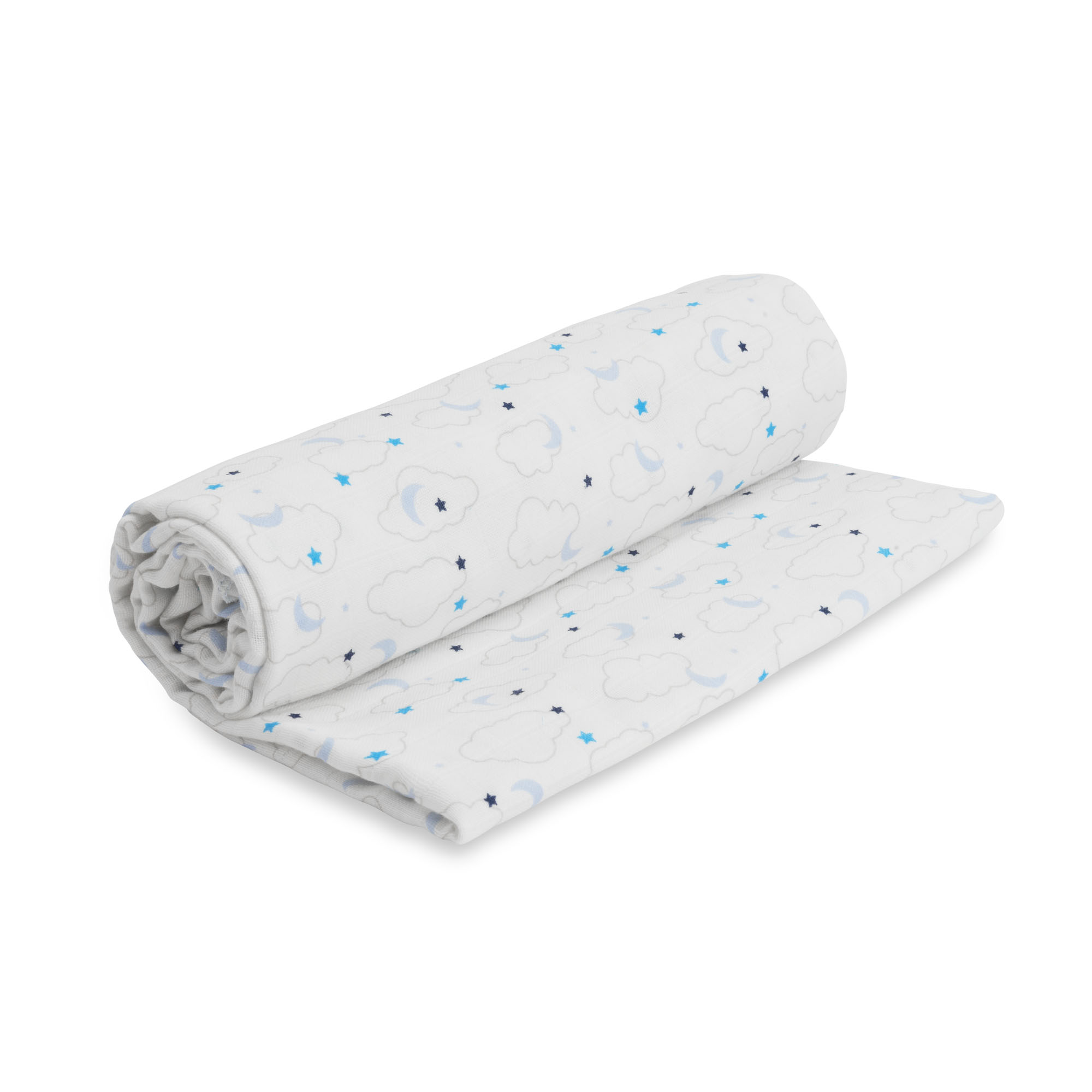 Under the Nile Muslin Swaddle Starry Night Blue Buy at Best Price