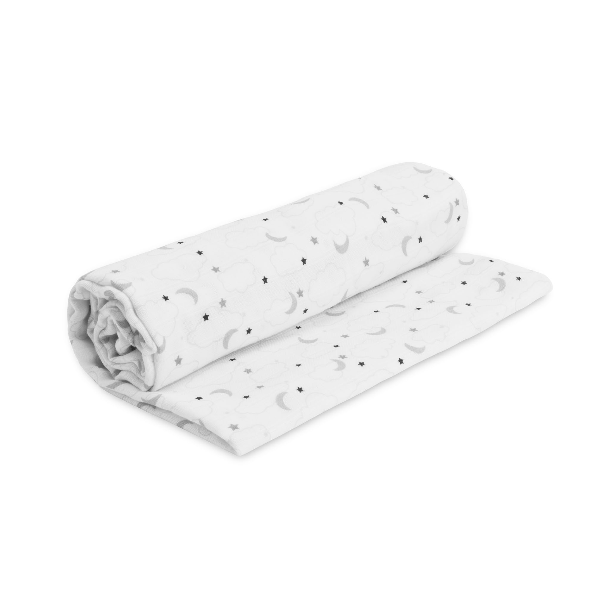 Under the Nile Muslin Swaddle Starry Night Grey Buy at Best Price