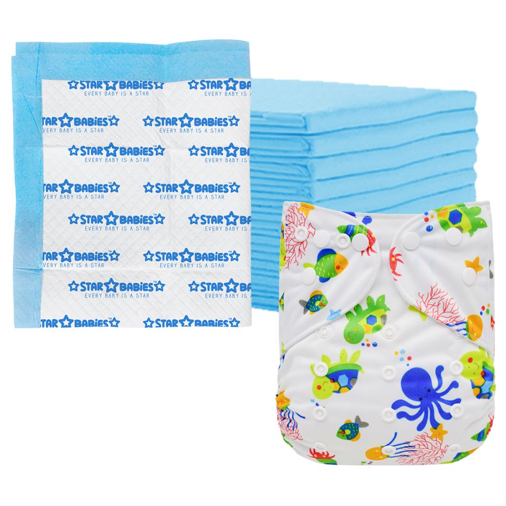 Reusable shop nappy set
