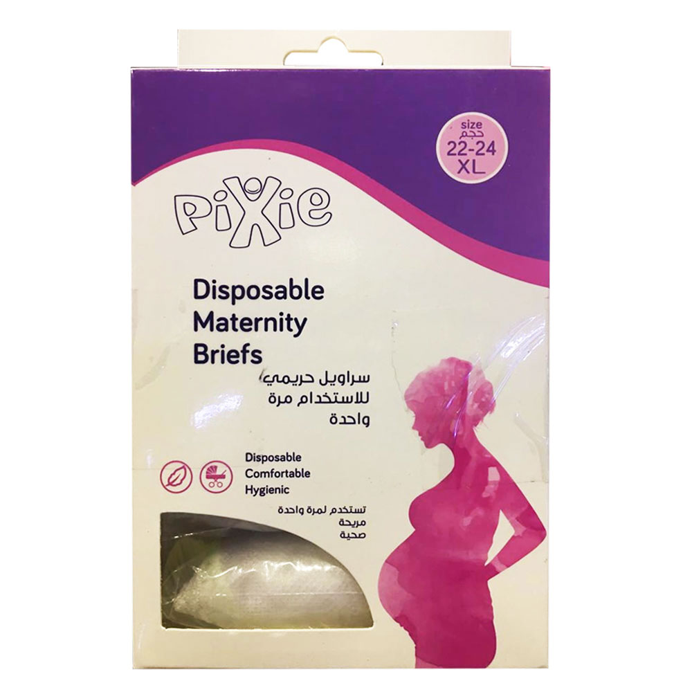 Pixie - Disposable Maternity Brief (Size 22-24) (Pack of 3)