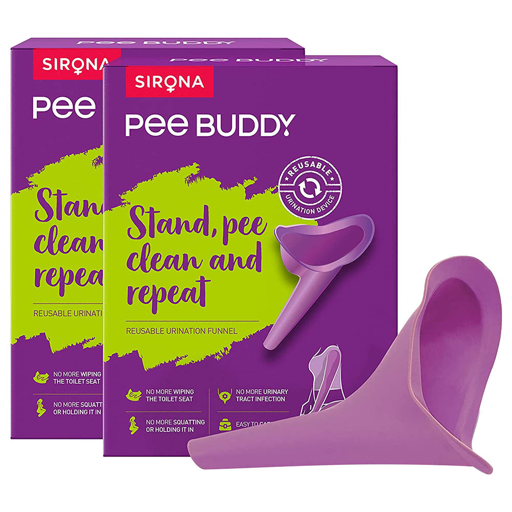 Peebuddy Reusable Portable Female Urination Device Pack of 2
