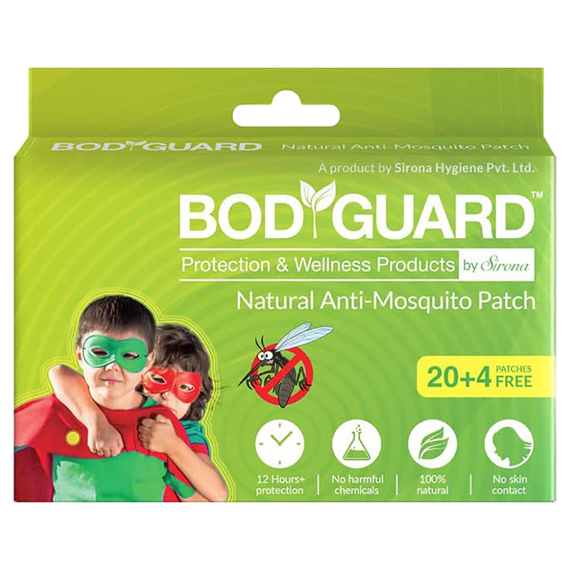 Bodyguard Natural Anti Mosquito Repellent Patches Pack of 5