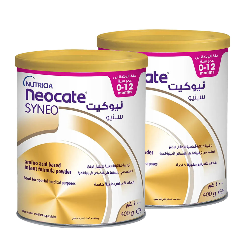 Buy Neocate - Syneo Infant Formula - 400g - Pack of 2 in KSA | Mumzworld