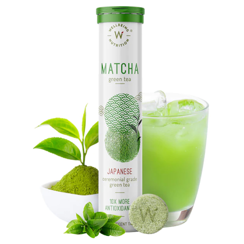 Buy Wellbeing Nutrition - Organic Matcha Green Tea - 20 Tablets Online ...