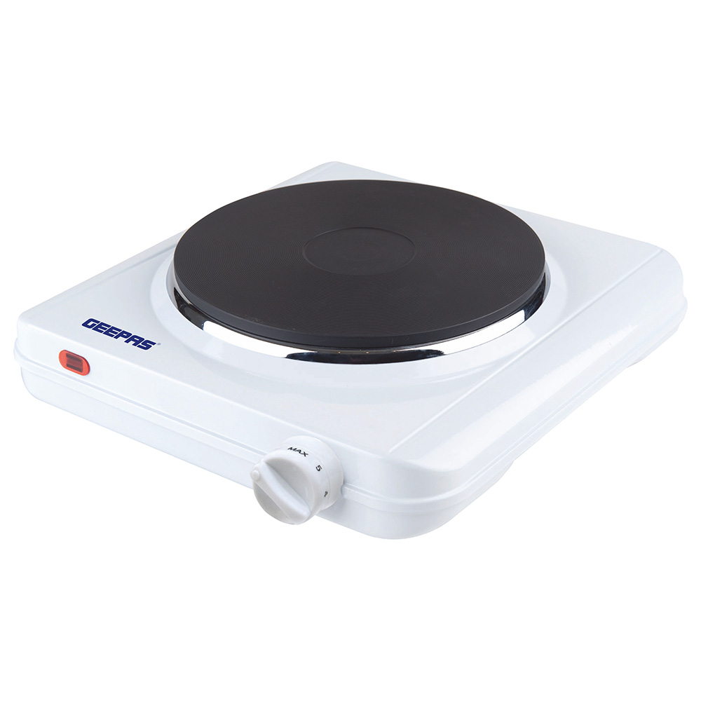 Geepas Electric Single Hot Plate with Thermostat Control Buy at