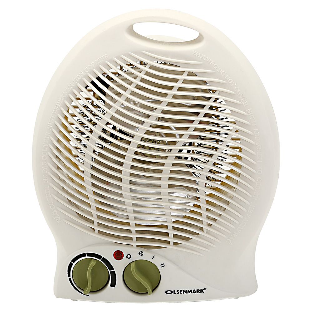 Olsenmark Fan Heater White Buy at Best Price from Mumzworld