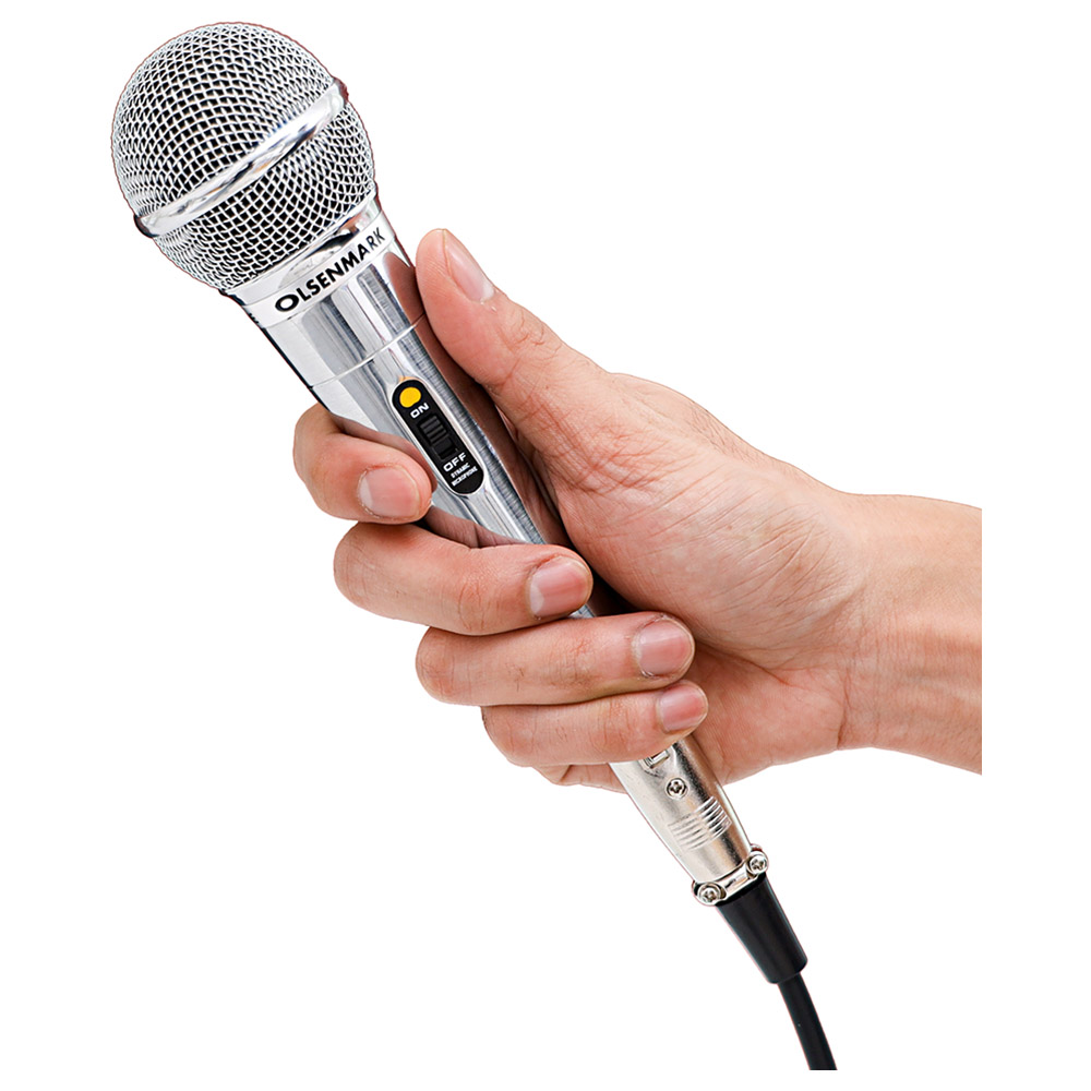 Buy OLSENMARK - Professional Dynamic Wire Microphone in UAE | Mumzworld