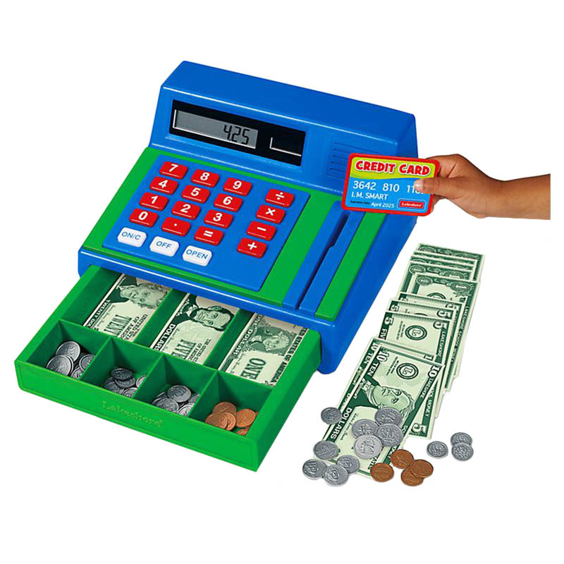 Working a cash shop register