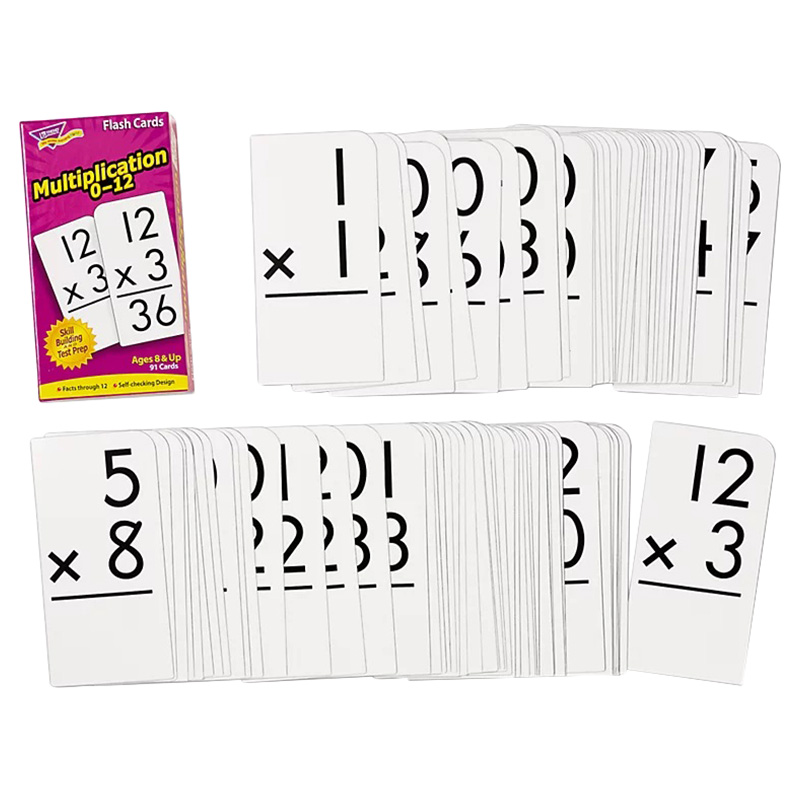 Lakeshore Multiplication 012 Flash Cards Buy at Best Price from