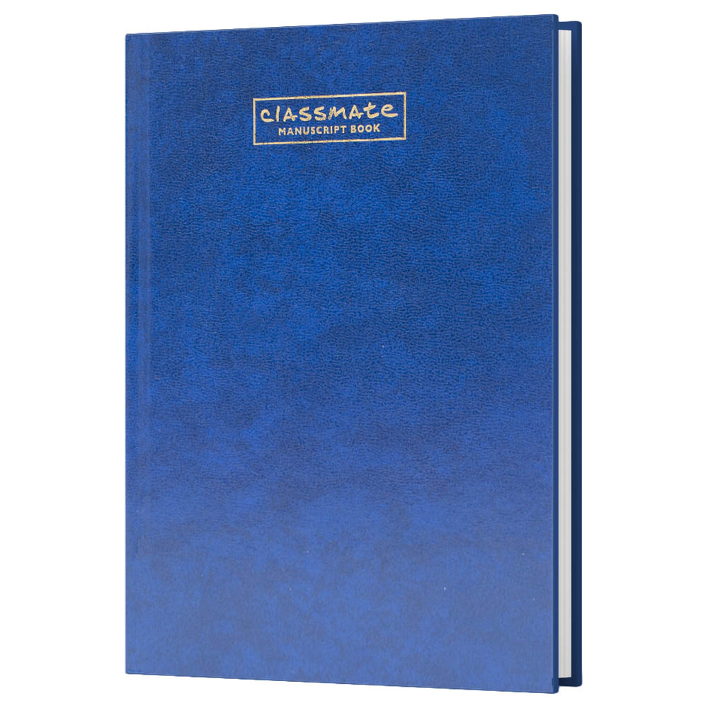 Classmate Manuscript Book Regular 192 Pages Pack of 6 Blue Buy at Best Price from Mumzworld