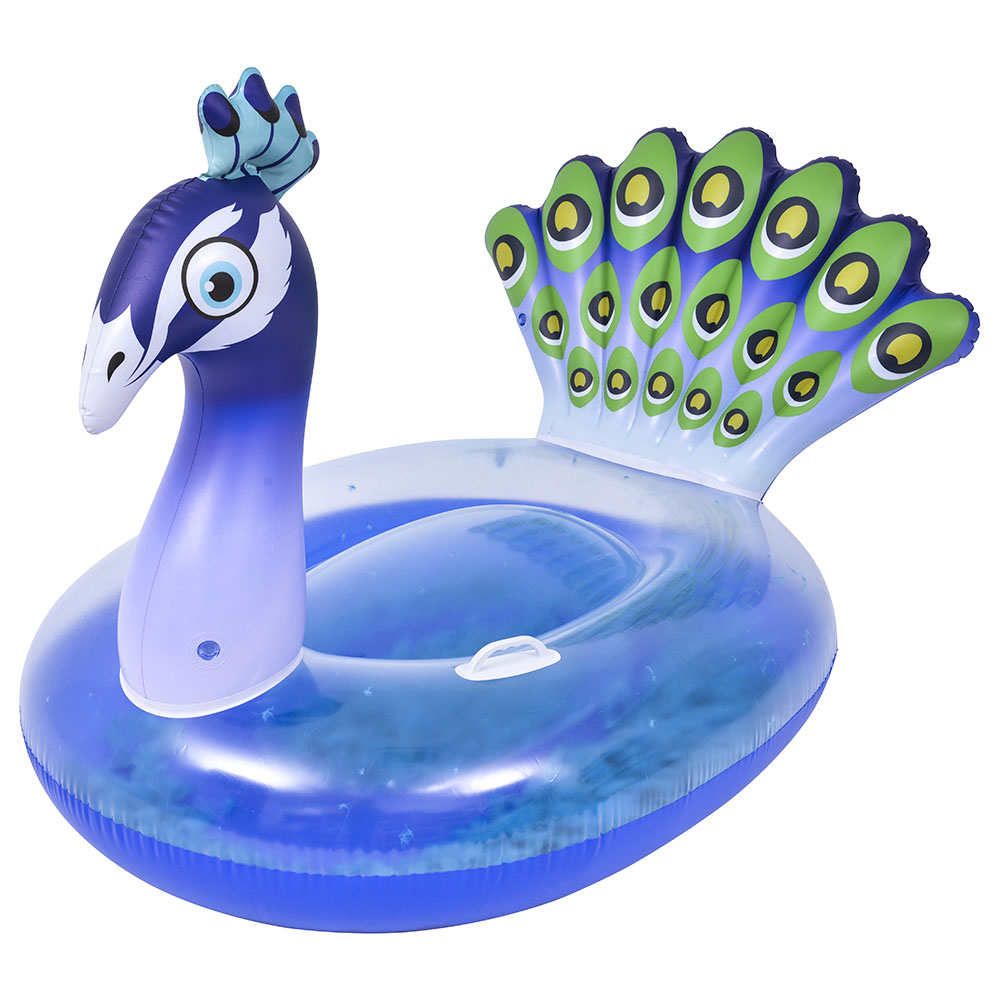 Buy Jilong Glitter Peacock Float Blue in KSA Mumzworld