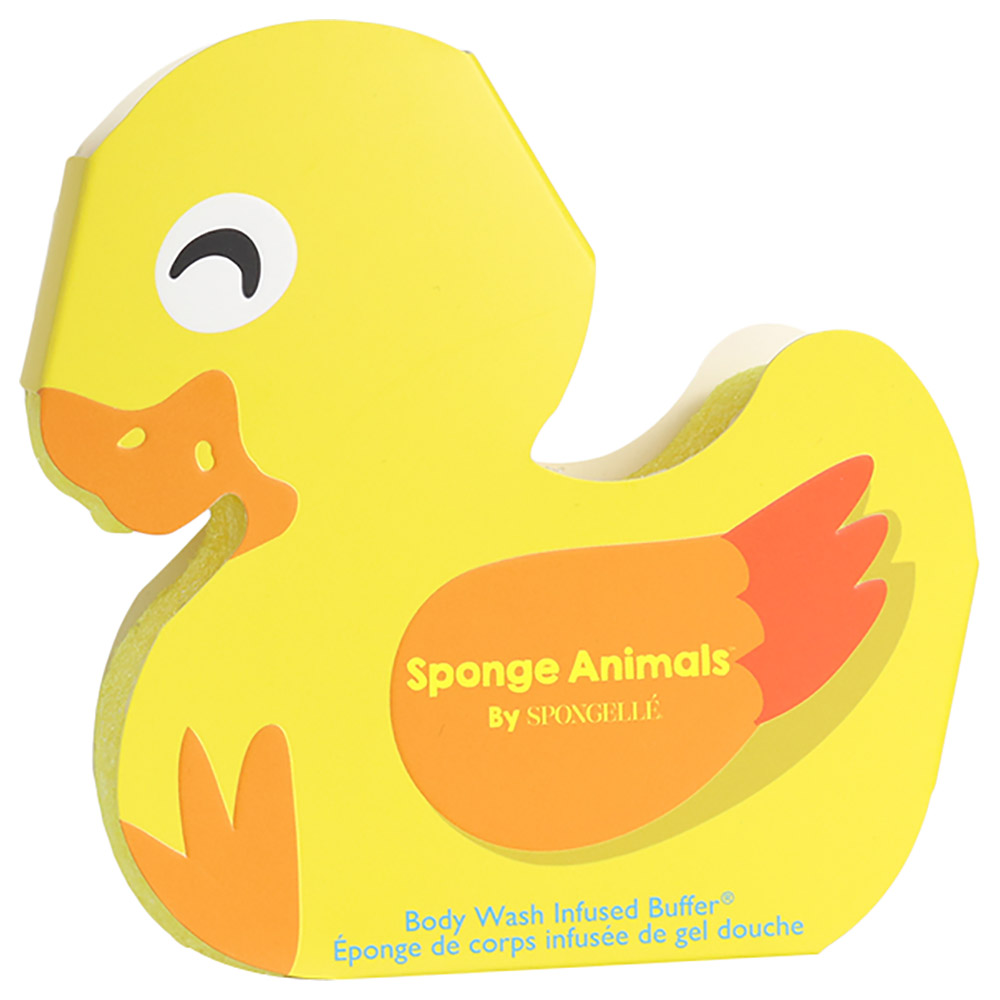 Buy Spongelle - Kids Sponge Animals - Duck 70g in UAE | Mumzworld