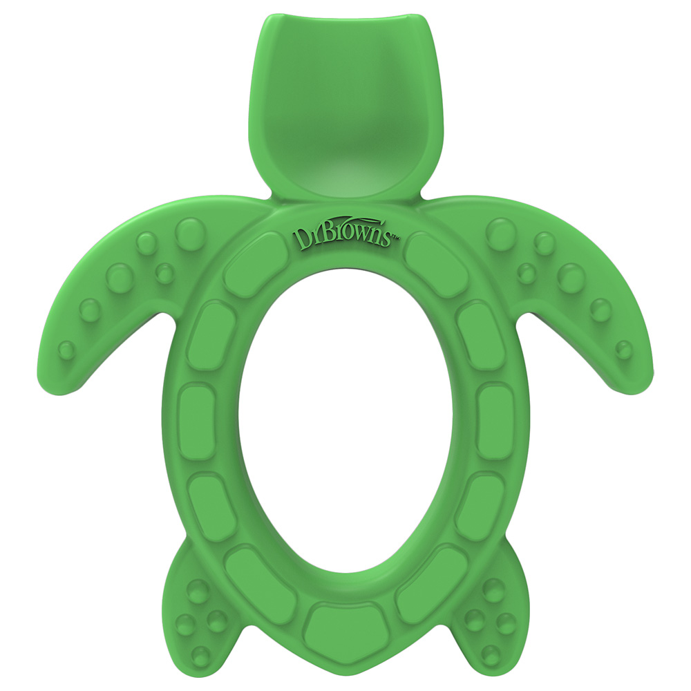 Buy Dr. Brown's - Silicone Starter Spoon - Turtle in UAE | Mumzworld